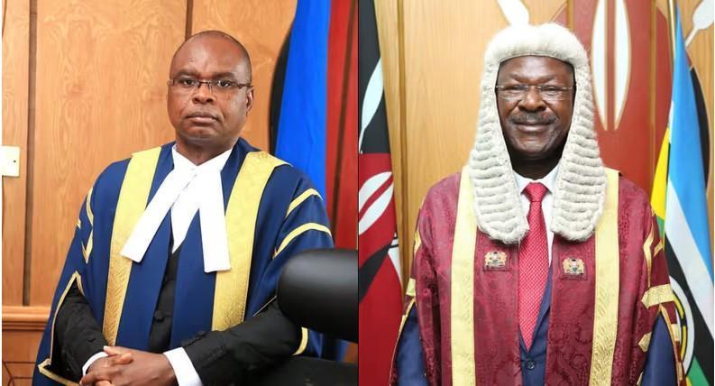 Photo collage of Amason Kingi and Moses Wetang'ula.
